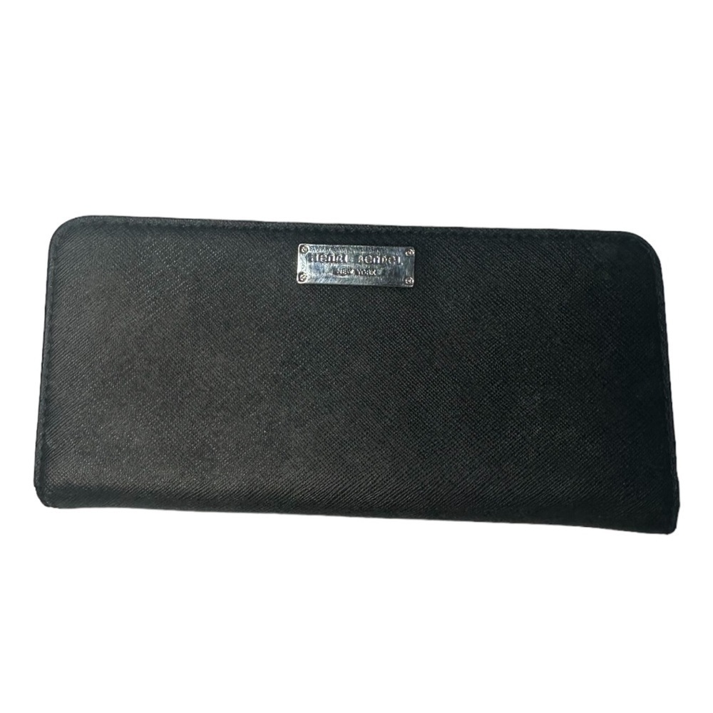 Henri Bendel Saffiano Leather Bifold Wallet